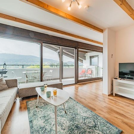 Panorama-Apartments In Unmittelbarer See-Nahe Schiefling am Wörthersee Esterno foto