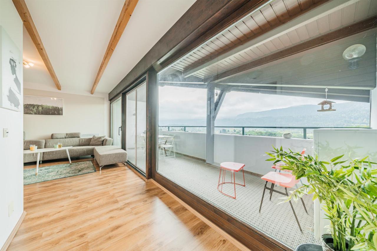 Panorama-Apartments In Unmittelbarer See-Nahe Schiefling am Wörthersee Esterno foto